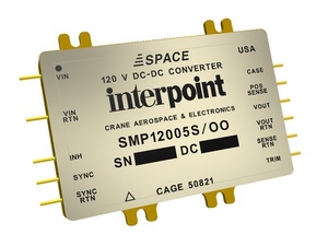 Радиационно стойкие источники электропитания Interpoint для бортовой сети 100/120 В