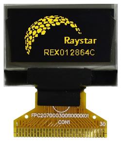 Новый графический OLED-дисплей Raystar с разнообразными интерфейсами