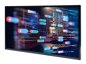 Широкоформатный 23,8" TFT-дисплей c высокой яркостью для работы в диапазоне температур от -30 до +80ºС