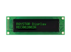Символьные OLED-дисплеи REC002002A с форматом 20×2 Символьные OLED-дисплеи REC002002A с форматом 20×2