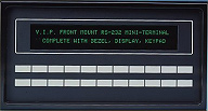 Операторский терминал 2×40, монтаж на панель, 22 клавиши