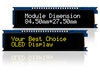 Новый 2,93–дюймовый текстовый OLED-дисплей на печатной плате с рамкой Новый 2,93–дюймовый текстовый OLED-дисплей на печатной плате с рамкой