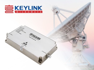 Многооктавный усилитель большой мощности от KeyLink Microwave для диапазона частот 1000–3000 МГц