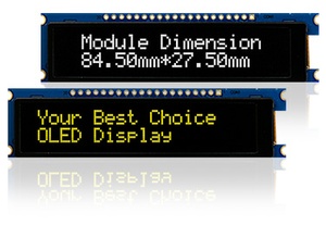 Новый 2,93–дюймовый текстовый OLED-дисплей на печатной плате с рамкой Новый 2,93–дюймовый текстовый OLED-дисплей на печатной плате с рамкой